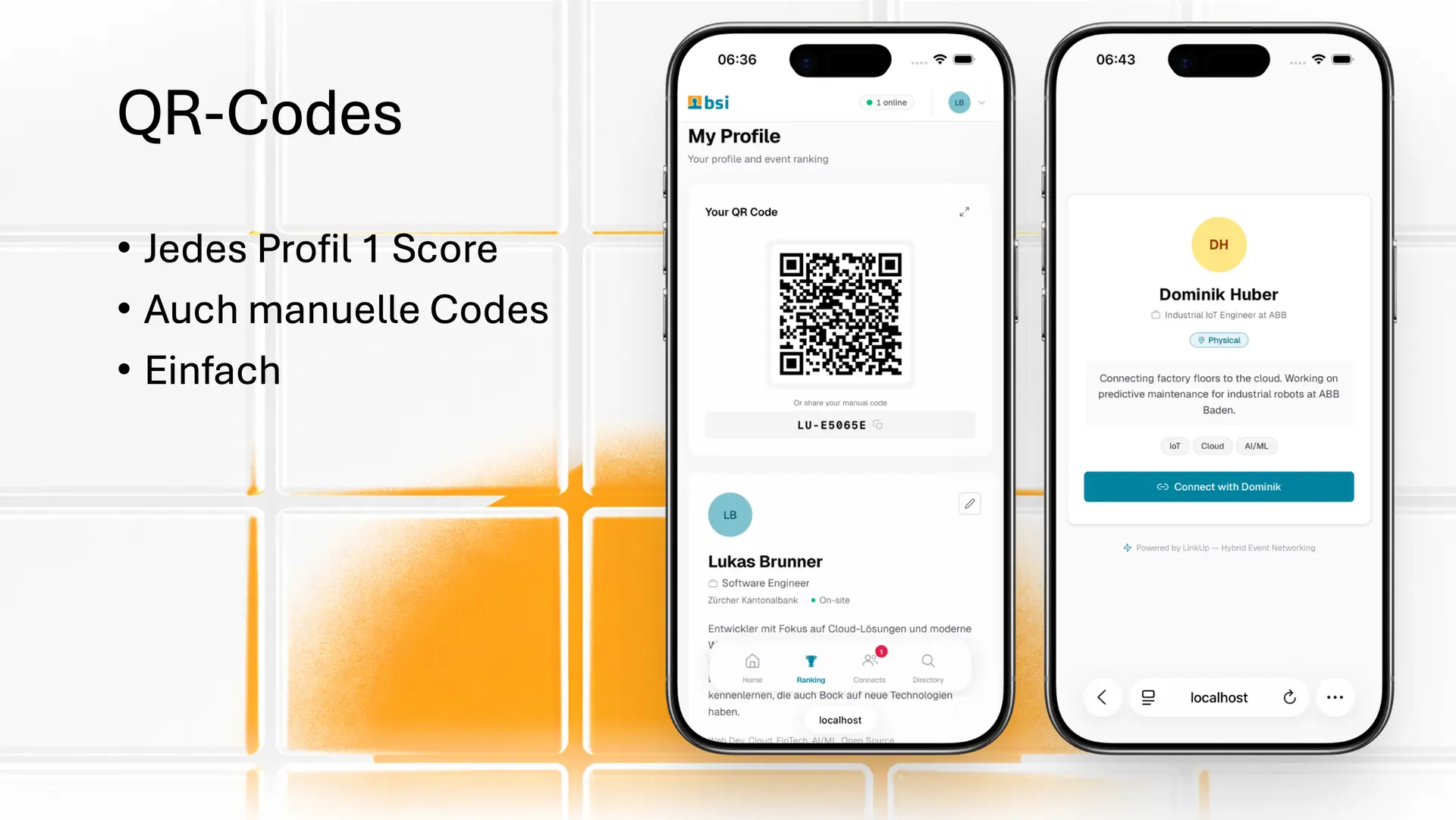 LinkUp — BadenHackt 2026 networking app
